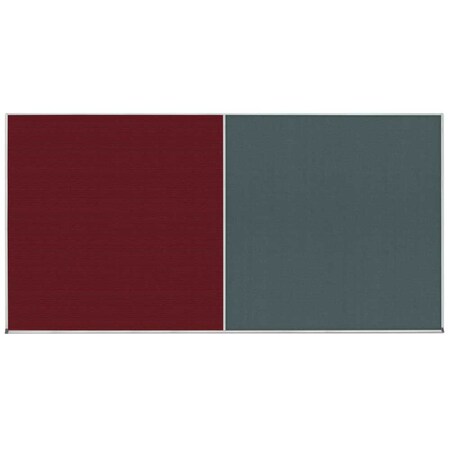 United Visual Products Enclosed Corkboard, 1 Door, 18"x24", 4" Fra UV3414-WHITE-FORBO